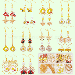 Kits de fabrication de boucles d'oreilles pendantes bricolage&nbsp;DIY-SC0003-31