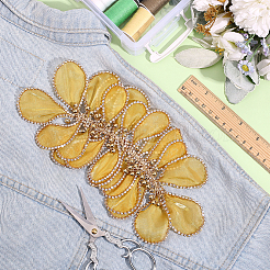Stoff-Haarschmuck für Damen & Mädchen&nbsp;OHAR-WH0042-08