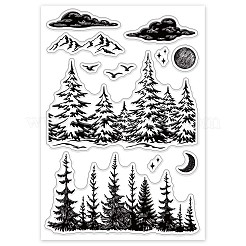 PVC-Plastikstempel&nbsp;DIY-WH0167-57-0411
