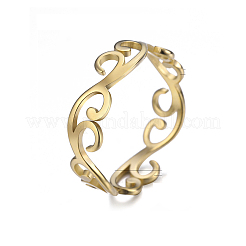 Fingerringe aus 304 Edelstahl für Damen&nbsp;FS-WGFE90D-09