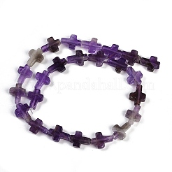 Natürlichen Amethyst Perlen Stränge&nbsp;G-I369-A23-02