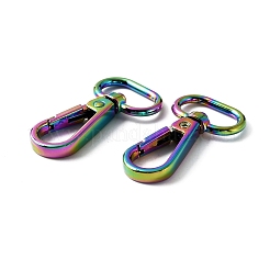 Regenbogenfarbene Aluminium-Drehverschlüsse&nbsp;FIND-WH0116-18M