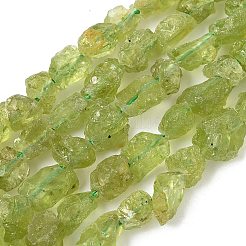 Rohe grobe natürliche Peridotperlenstränge&nbsp;G-M453-C02