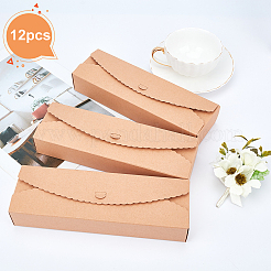 Scatola di carta kraft creativa pieghevole&nbsp;CON-WH0073-98