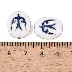 Abalorios de esmalte de bronce&nbsp;KK-CBA7BFE-01P-02