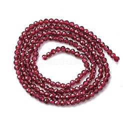Natürlicher Granat Perlen Stränge&nbsp;G-RM241221-A2
