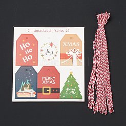Rubans de papier à thème de noël&nbsp;DIY-I069-03D