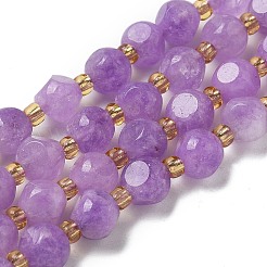 Natürliche Lavendel-Amethyst-Perlenstränge&nbsp;G-K387-A14-01