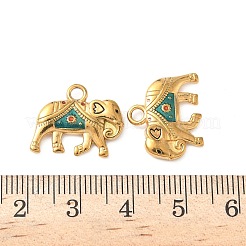 304 Edelstahl-Emaille-Anhänger&nbsp;X1-STAS-I346-18G-01
