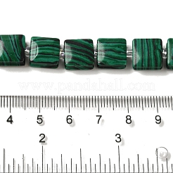Synthetik Malachit Perlen Stränge&nbsp;G-L596-A02-01