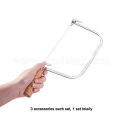 Coupe-fil en acier inoxydable scie couteau de coupe et fil de trancheuse&nbsp;TOOL-WH0079-78A