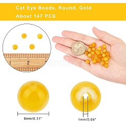 Perline occhi di gatto arricraf&nbsp;CE-AR0001-A07