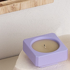 Diy quadratische Kerzenhalter Silikonformen&nbsp;LS-SIMO-C005-01B