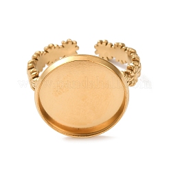 Composants de bague de manchette en acier inoxydable 304 à fleurs&nbsp;STAS-P454-05E-G