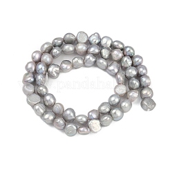 Brins de perles de culture d'eau douce naturelles&nbsp;PEAR-P064-20A-03C