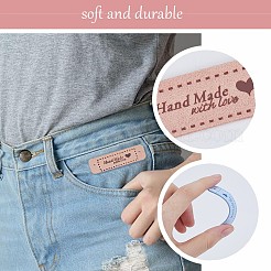 45 Stück 9 Farben PU-Leder-Etiketten&nbsp;DIY-GF0008-52