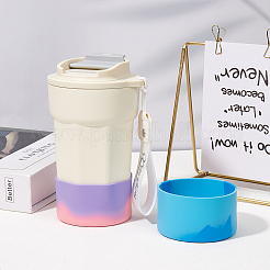 2 funda de silicona para taza de 2 colores&nbsp;AJEW-CP0003-77B