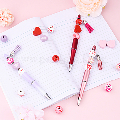 Fai da te set di penne con perline personalizzate per San Valentino&nbsp;DIY-YW0012-95