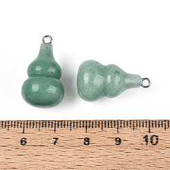 Pendentifs en aventurine vert naturel&nbsp;G-T144-73G