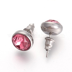 Boucles d'oreilles à tige en acier inoxydable 304&nbsp;EJEW-F182-A03