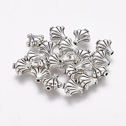 10 ~ 13mm Senza Cadmio & Piombo Argento Antico Perline In Lega - Foto 10