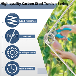 36 resorte de torsión de acero con alto contenido de carbono&nbsp;FIND-BC0005-24