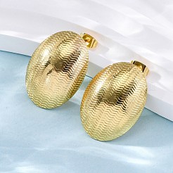 Ohrstecker aus 304 Edelstahl für Damen&nbsp;EJEW-L296-022G