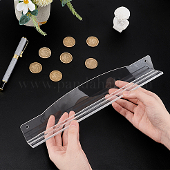 Vitrines de pièces de monnaie en acrylique&nbsp;ODIS-WH0038-134
