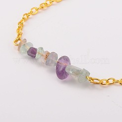 Colliers avec pendentif en pierres précieuses naturelles&nbsp;X-NJEW-JN00915