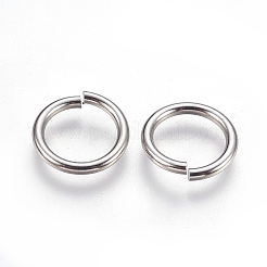 Anillos de salto abiertos cortados con sierra de acero inoxidable 304 resistentes al deslustre&nbsp;STAS-P212-25P-13