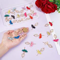 Pendenti grandi in lega 24 pz 12 colori&nbsp;FIND-ME0002-15