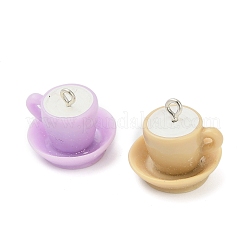 Pendentifs en résine opaque&nbsp;RESI-A047-03