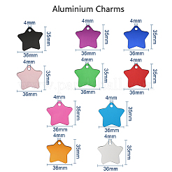 Anhänger aus Aluminium&nbsp;ALUM-CJ0001-13
