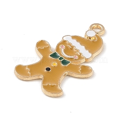 Weihnachten Thema Legierungsemailleanhänger&nbsp;ENAM-Z010-05B-KCG