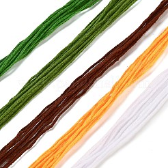 DIY-Blumenmuster-Organza-Stickerei zum Aufhängen von Ornament-Kits&nbsp;DIY-WH0304-511