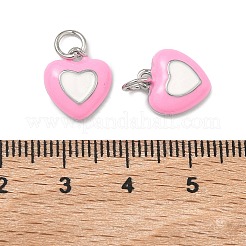 Pendentifs d'émail en laiton &nbsp;KK-B170-01P-04