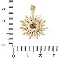 Ottone micro spianare pendenti zirconi&nbsp;KK-P329-02A