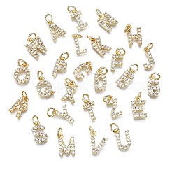 Messing micro pave klar zirkonia charme&nbsp;KK-N241-001-NR