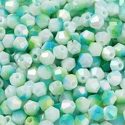Perline di vetro con vernice da forno bicolore&nbsp;SEED-C004-03D