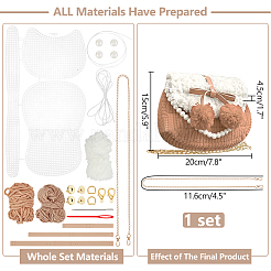 Kits de fabrication de sacs à bandoulière à faire soi-même&nbsp;DIY-WH0504-320C