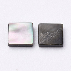 Schwarz Lippe Shell Cabochons&nbsp;X-SHEL-T007-27C