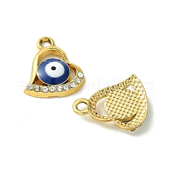 Pendentifs en émail d'alliage de placage uv&nbsp;FIND-B039-01G-01
