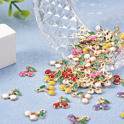 Encantos de esmalte de aleación 60pcs 6 colores&nbsp;FIND-TA0002-31