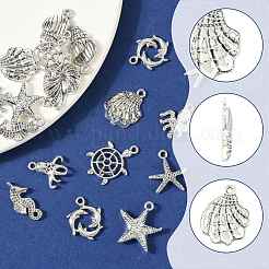 20 pendentif en alliage de style tibétain représentant un organisme marin&nbsp;TIBEP-FS0001-47