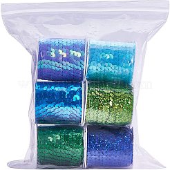 Umweltfreundliche Paillettenperlen aus Kunststoff&nbsp;PVC-PH0001-03