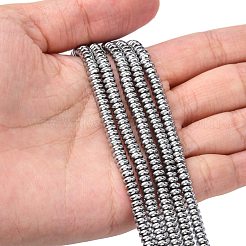 Unmagnetische synthetischen Hämatitkornen Stränge&nbsp;G-C124-4x2mm-2