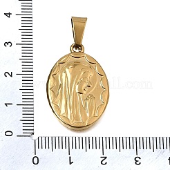 Placcatura ionica (ip) ciondoli in acciaio inossidabile 304&nbsp;SA-CBA7062-08G