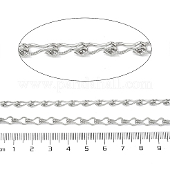 Chaînes à maillons en forme de larme en acier inoxydable 304&nbsp;CHS-G043-01P