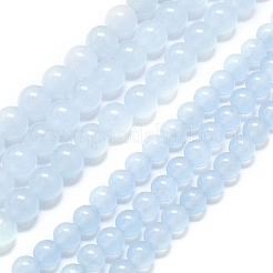 Chapelets de perles en jade de malaisie naturelle&nbsp;G-L645-C01-12mm-01