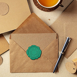 100 Stück selbstklebende Wachssiegelaufkleber&nbsp;DIY-CP0010-54D